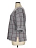 Tahari Plaid Gray Pullover Sweater Size 1X - photo 5