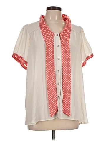 Forever 21 Plus Short Sleeve Blouse (view 1)