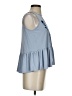 Alya Blue Sleeveless Blouse Size S - photo 4