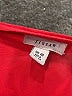 Jigsaw 100% Silk Red Short Sleeve Top Size 6 - photo 7