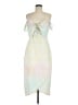 Never Fully Dressed Tie-dye Ivory Cocktail Dress Size 6 - photo 1