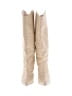 Schutz 100% Leather Ivory Boots Size 9 1/2 - photo 2