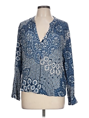 H&M L.O.G.G. 3/4 Sleeve Blouse (view 1)
