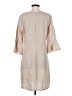 Three Dots 100% Linen Tan Casual Dress Size S - photo 2