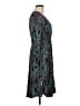 Maeve 100% Polyester Paisley Teal Casual Dress Size M - photo 4