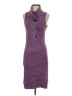 Assorted Brands Tweed Purple Casual Dress Size S (estimated) - photo 1