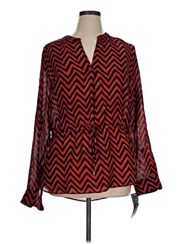 Lauren by Ralph Lauren Long Sleeve Blouse (view 1)