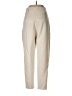 MNG 100% Polyester Solid Ivory Casual Pants Size 8 - photo 2