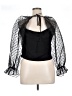 Lulus 100% Polyester Black Tube Top Size XL - photo 2