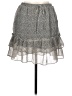 Sienna Sky 100% Polyester Polka Dots Gray Casual Skirt Size L - photo 1