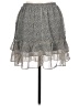Sienna Sky 100% Polyester Polka Dots Gray Casual Skirt Size L - photo 2