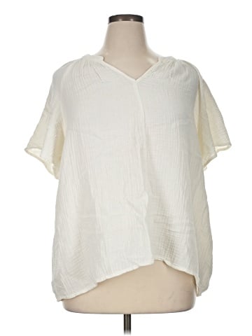 Candace Cameron Bure Short Sleeve Blouse (view 1)