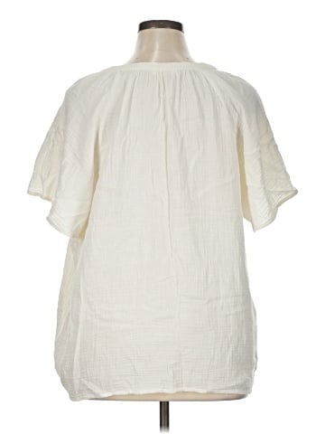 Candace Cameron Bure Short Sleeve Blouse (view 2)