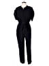 Calvin Klein 100% Viscose Solid Black Jumpsuit Size 12 - photo 1