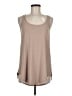 Zenana Tan Sleeveless T-Shirt Size M - photo 1