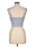 Lost + Wander Silver Sleeveless Top Size L - photo 2