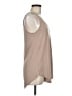 Zenana Tan Sleeveless T-Shirt Size M - photo 4