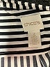 Chico's 100% Polyester Stripes Black Casual Dress Size XL Petite - photo 7