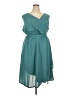 BLOOMCHIC Teal Casual Dress Size 22 - photo 1