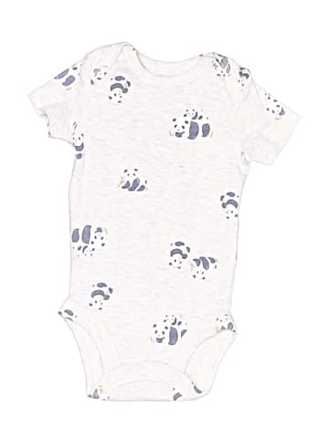 Just One Year by Carter's Short Sleeve Onesie (view 1)