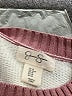 Jessica Simpson Stripes Pink Pullover Sweater Size M - photo 7