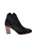 Mia 100% Leather Black Ankle Boots Size 9 - photo 1