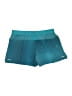 Asics Chevron-herringbone Teal Athletic Shorts Size XL - photo 2