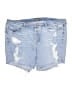 Torrid Blue Denim Shorts Size 24 - photo 1