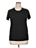 Real Essentials Solid Black Active T-Shirt Size XL - photo 1