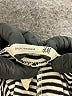 H&M Stripes Black Leggings Size 6 - photo 3