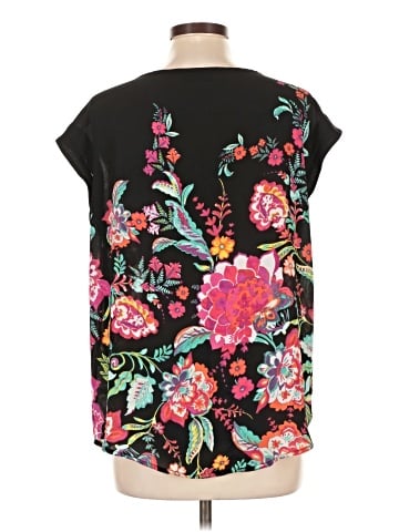 7th Avenue Design Studio New York & Company Short Sleeve Blouse (view 2)