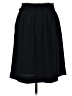 H&M 100% Polyester Solid Black Formal Skirt Size 10 - photo 2