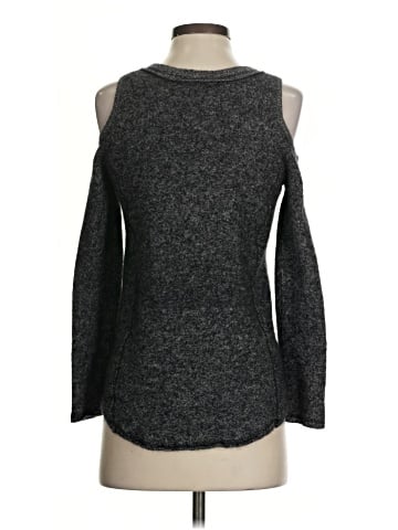 Aqua Cashmere Pullover Sweater (view 2)