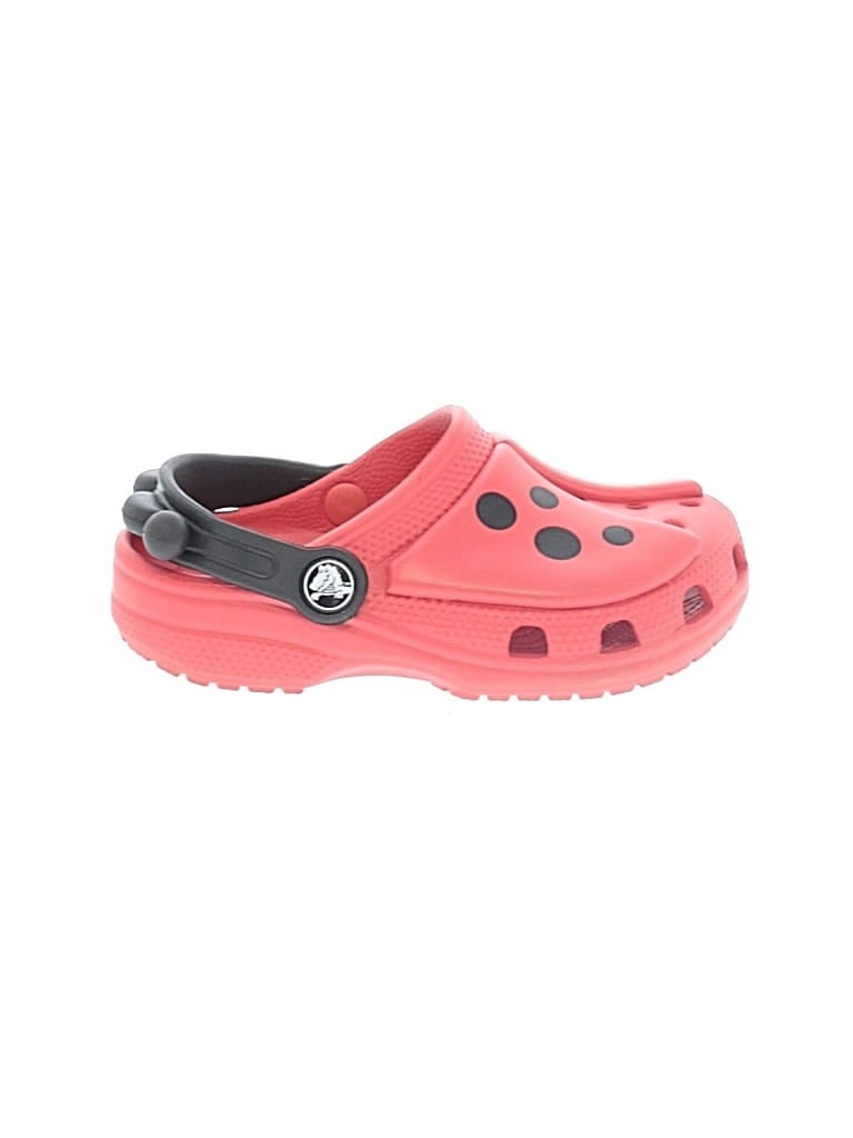 Pre-owned Crocs Kids' Clogs In Red