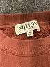 NATION LTD 100% Cotton Burgundy Pullover Sweater Size S - photo 7