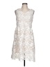 Brixon Ivy 100% Polyester White Cocktail Dress Size L - photo 1