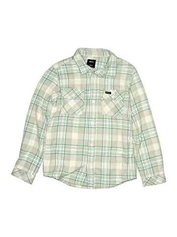 RVCA Long Sleeve Button-Down Shirt (view 1)