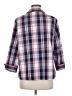 Allison Daley Plaid Blue 3/4 Sleeve Button-Down Shirt Size M (estimated) - photo 2