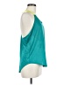 Nike 100% Polyester Teal Active Tank Size M - photo 4