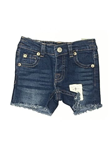 7 For All Mankind Denim Shorts (view 1)