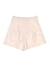 Mustard Seed 100% Polyester Solid Ivory Shorts Size M - photo 2