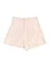 Mustard Seed 100% Polyester Solid Ivory Shorts Size M - photo 1