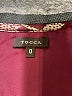 Tocca 100% Silk Paisley Burgundy Cocktail Dress Size 0 - photo 7