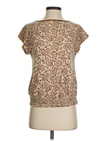 Lauren Jeans Co. Short Sleeve Blouse (view 1)