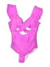Unbranded Hearts Pink One Piece Swimsuit Size XL - photo 1