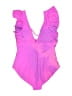 Unbranded Hearts Pink One Piece Swimsuit Size XL - photo 2