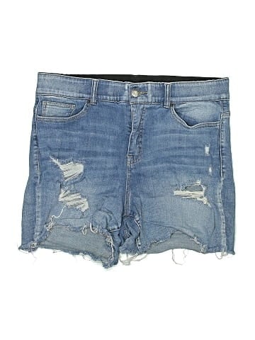 New York & Company Denim Shorts (view 1)