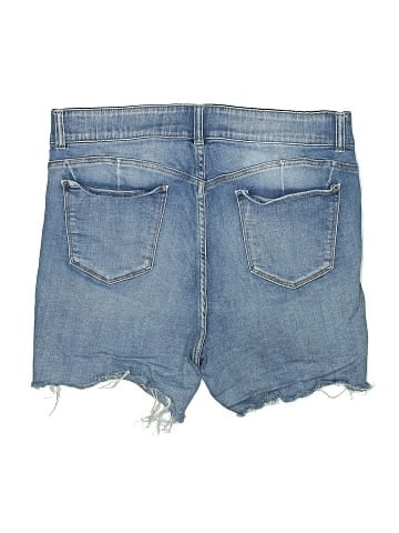 New York & Company Denim Shorts (view 2)