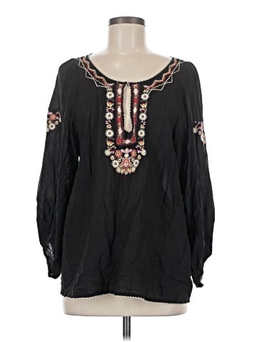 Joie Long Sleeve Blouse (view 1)