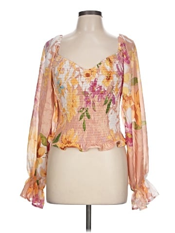 Flying Tomato 3/4 Sleeve Blouse (view 1)